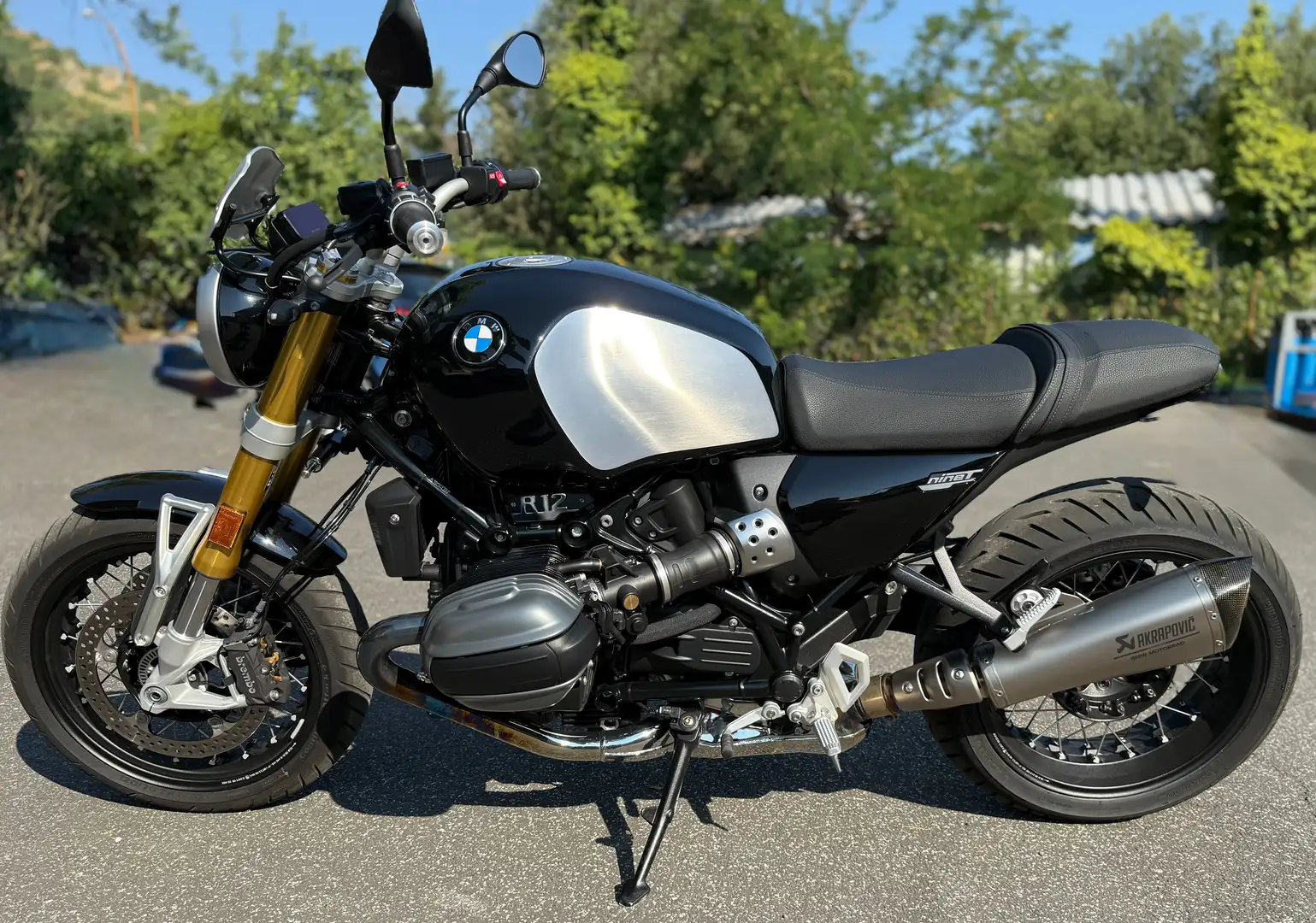 BMW R 12 nineT Fekete - 2