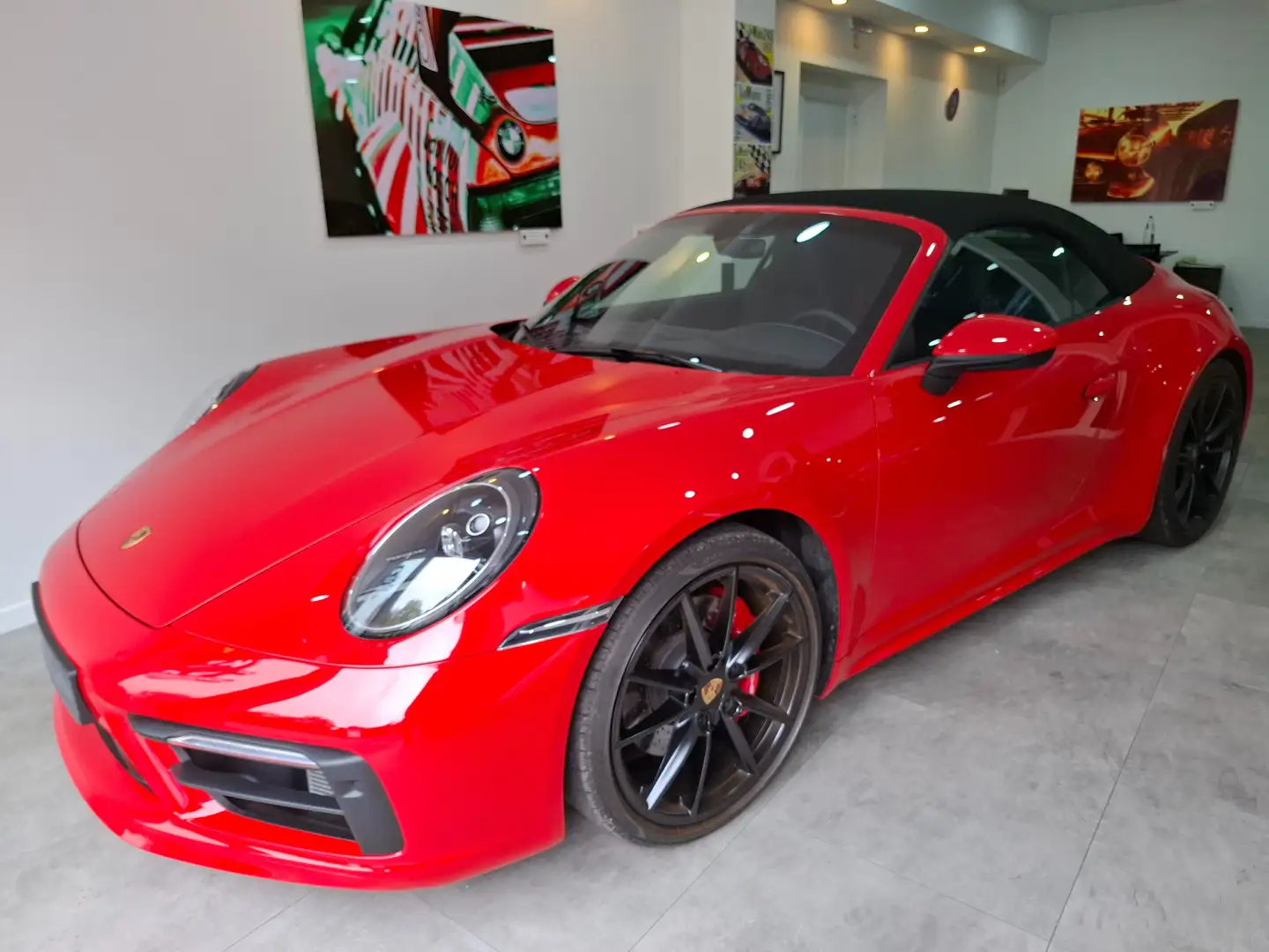 Porsche 911 911 Carrera 2S Cabriolet 3.0 Full options Rouge - 2