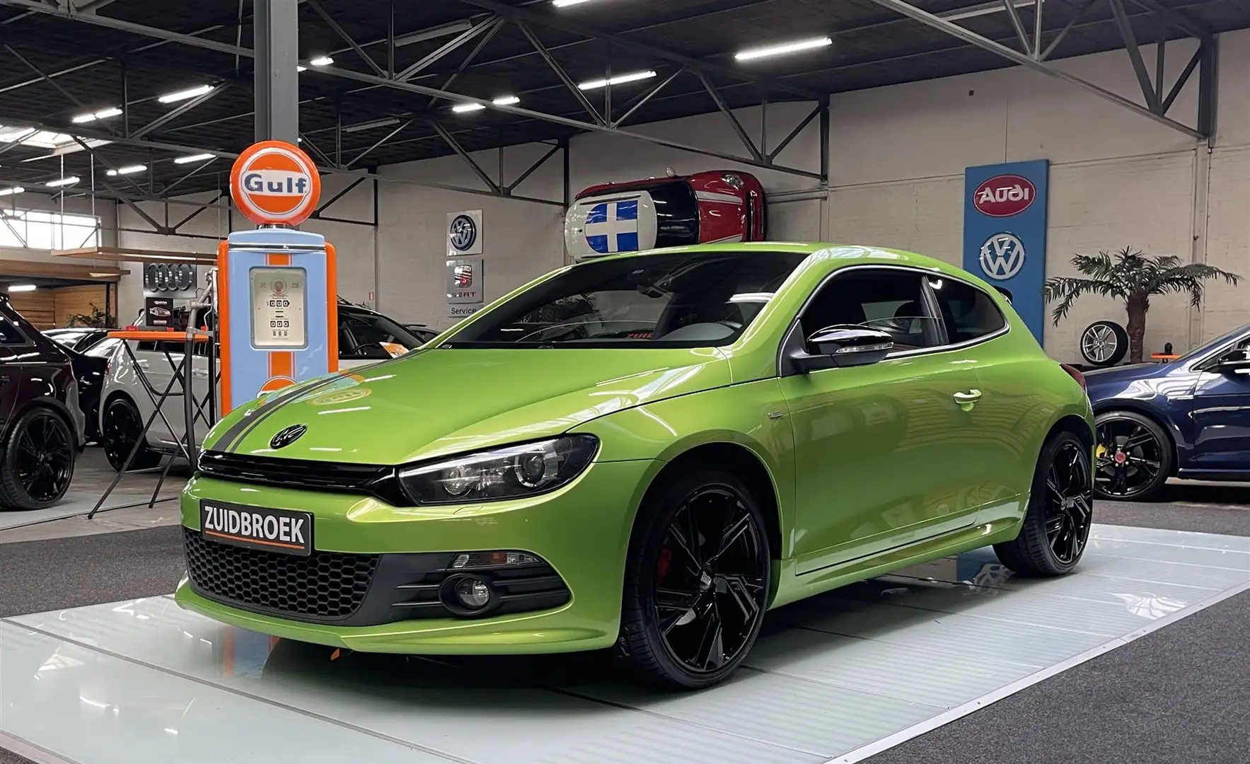 Volkswagen Scirocco 1.4 TSI MAXTON!! UNIEK!! CRUISE!! NAVI!! CLIMA!! Groen - 1