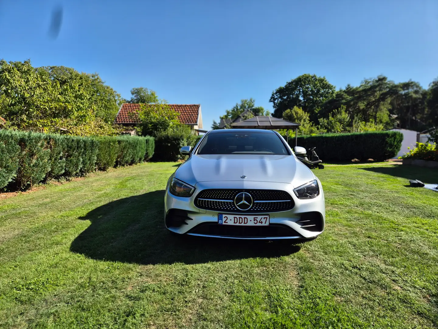 Mercedes-Benz E 300 E 300 de 4Matic 9G-TRONIC AMG Line Zilver - 2