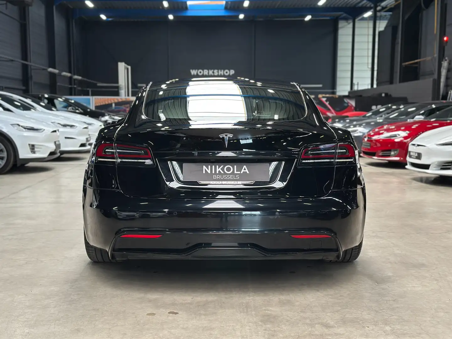 Tesla Model S LONG RANGE DUAL MOTOR - TAN INTERIOR - ENHANCED AP Noir - 2