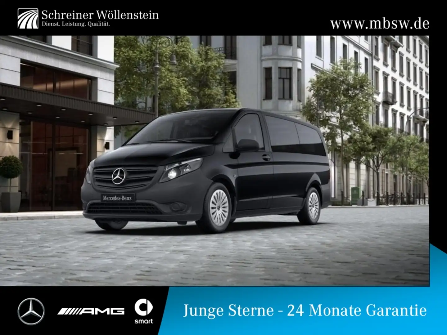 Mercedes-Benz Vito 116 CDI Tourer PRO L Navi*Kamera*PDC*9-Sitz Nero - 1