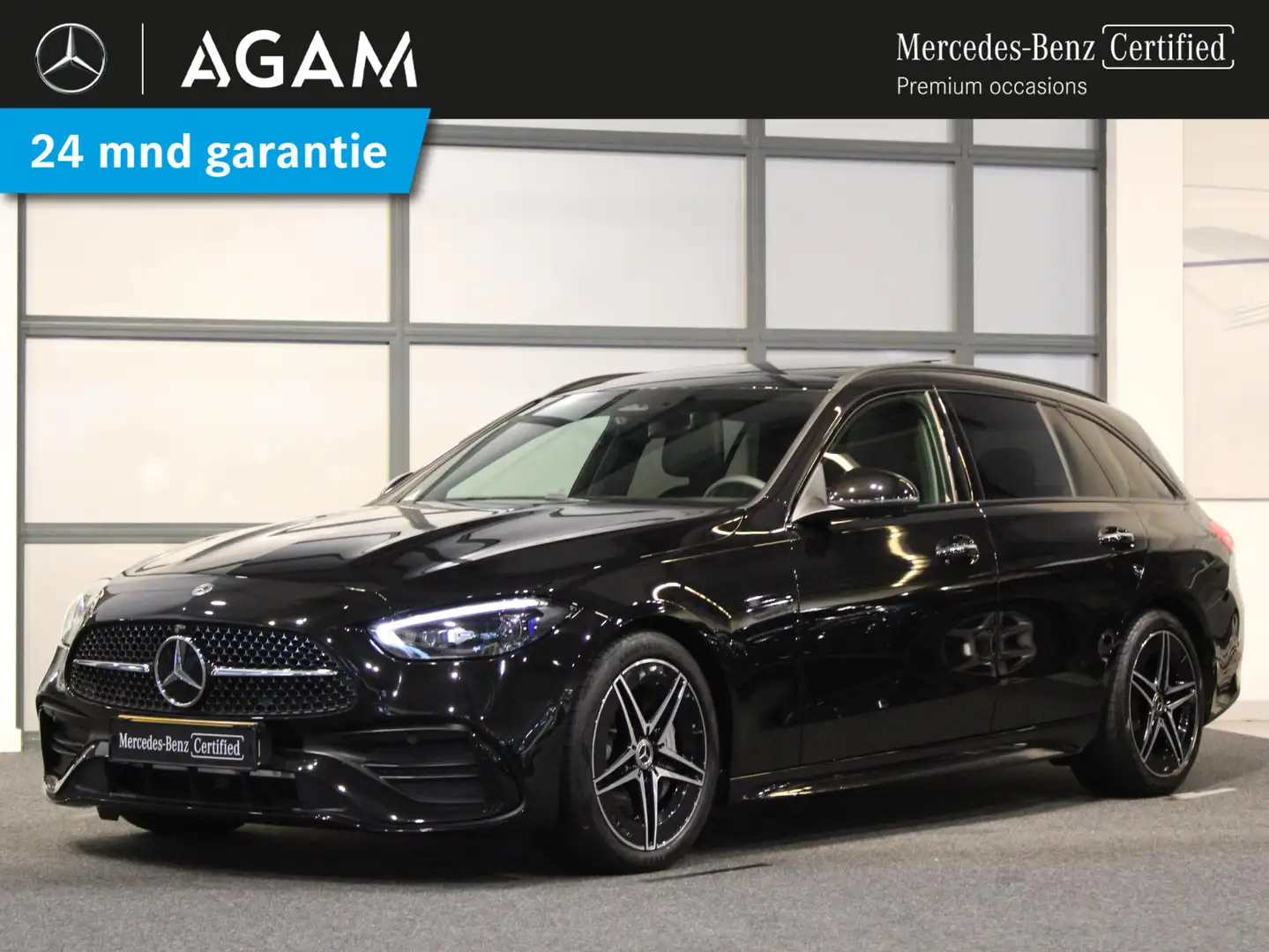 Mercedes-Benz C 180 Estate AMG Line Premium PLUS | Panorama dak | Trek Schwarz - 1
