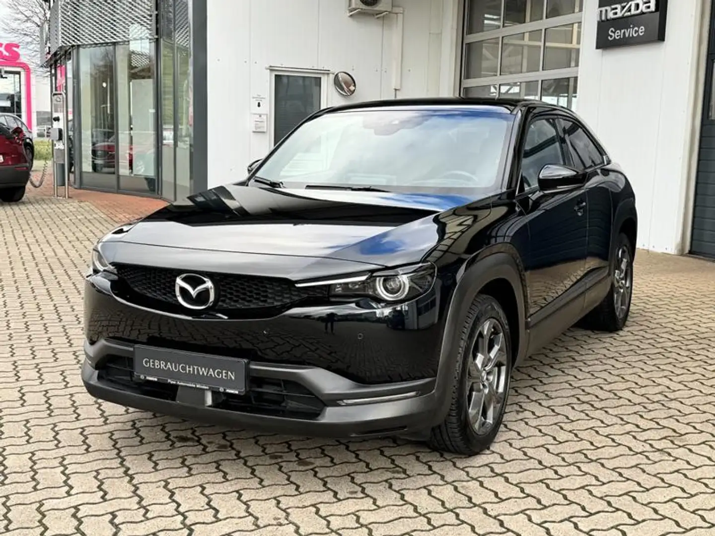 Mazda MX-30 35,5 kWh e-SKYACTIV 145PS KOM-P IV-P 0% Finanzieru Zwart - 2