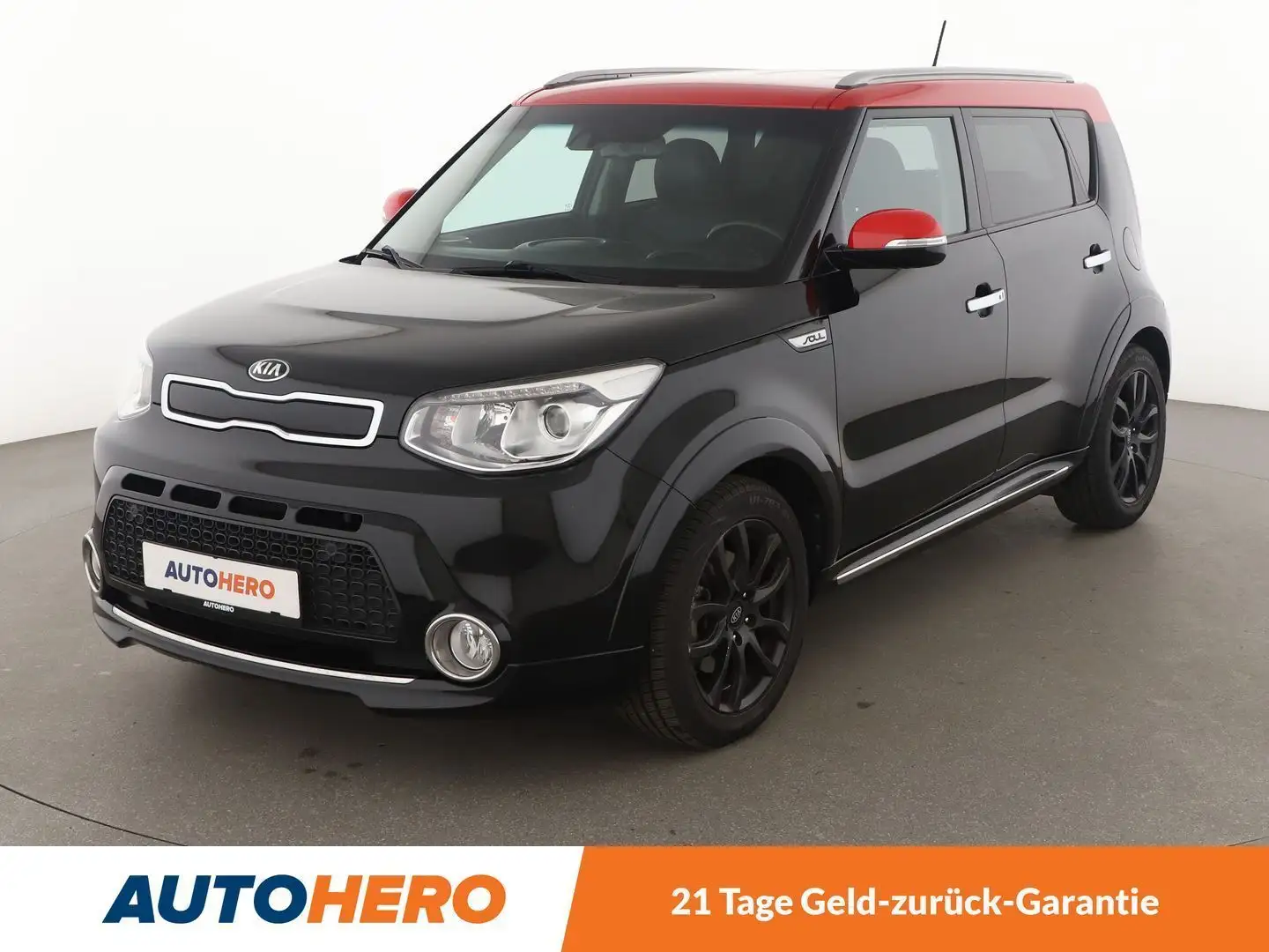 Kia Soul 1.6 CRDi Spirit Aut.*NAVI*TEMPO*PDC*CAM*SHZ*KLIMA* Schwarz - 1