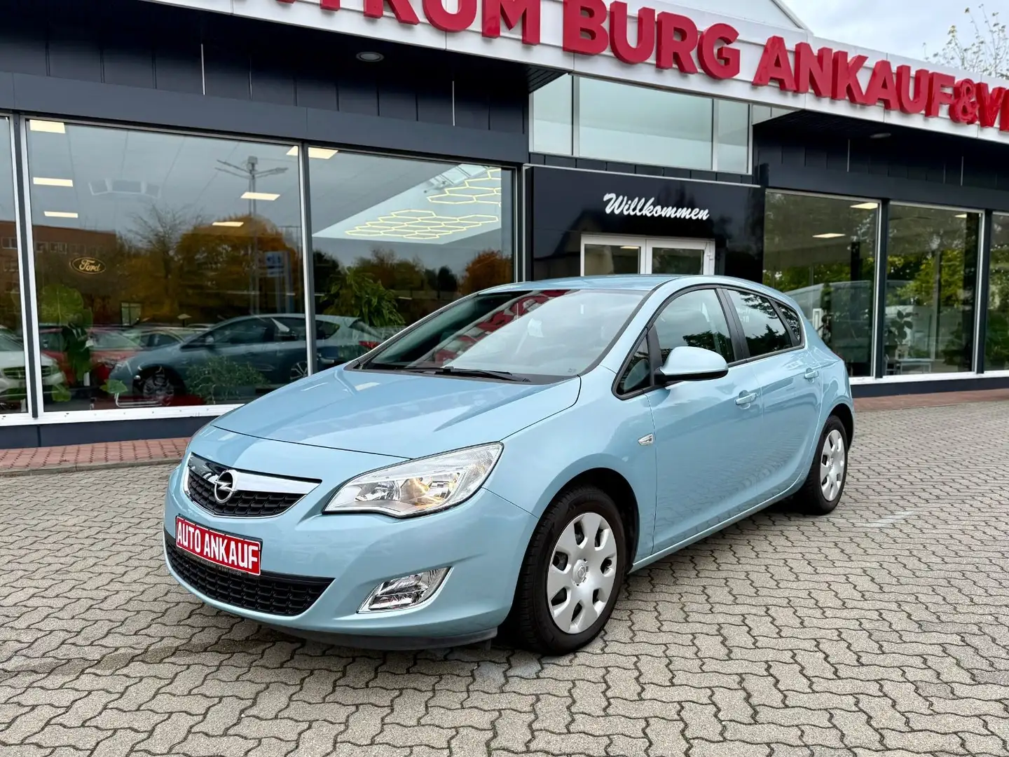 Opel Astra J Limo Klimaanlage Radio CD Blau - 2