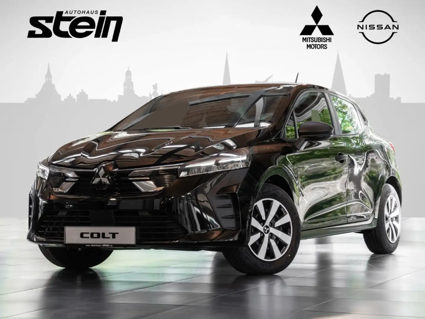 Mitsubishi Colt Basis 1.0 1.0 **Klima**ZV** DAB+ Radio Digitales C Zwart - 1