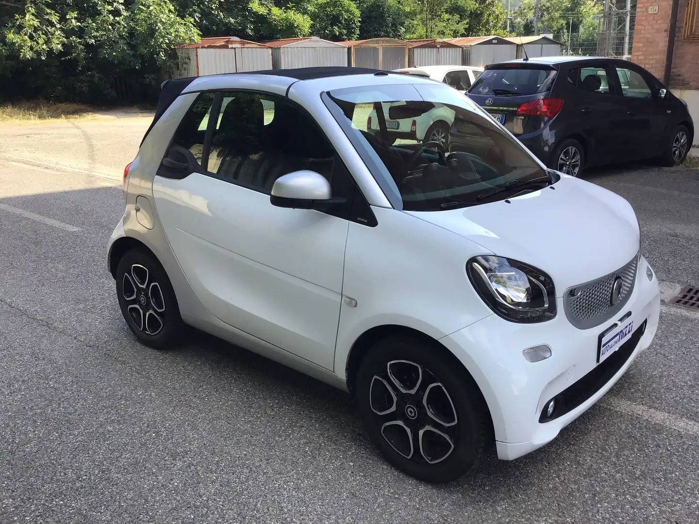smart forTwo Cabrio 1.0 Passion 71cv twinamic my18 Bianco - 2