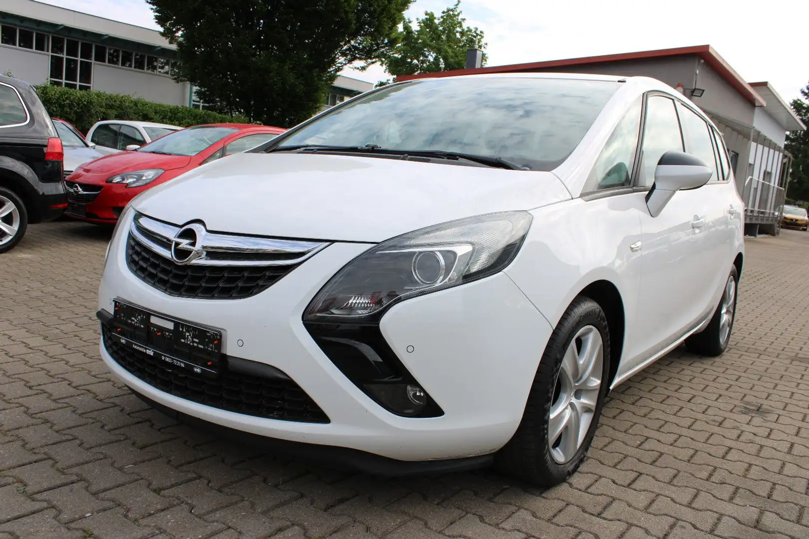 Opel Zafira Tourer 1.6 CDTI PDC,Navi,SHZ,Tempomat Weiß - 1