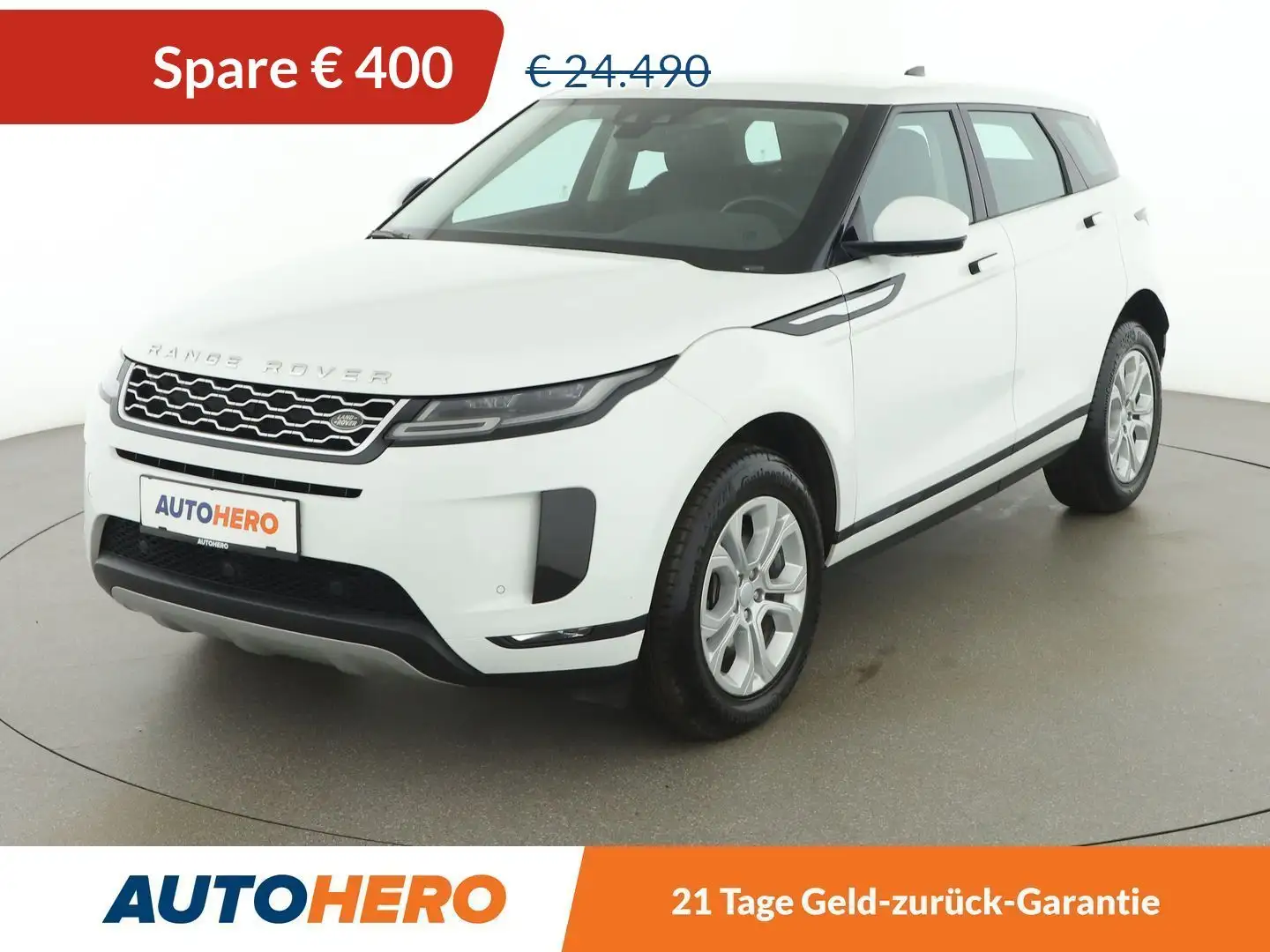 Land Rover Range Rover Evoque D150 Aut. *LED*TEMPO*NAVI*CAM*SPUR*KLIMAAUT*BT* Weiß - 1