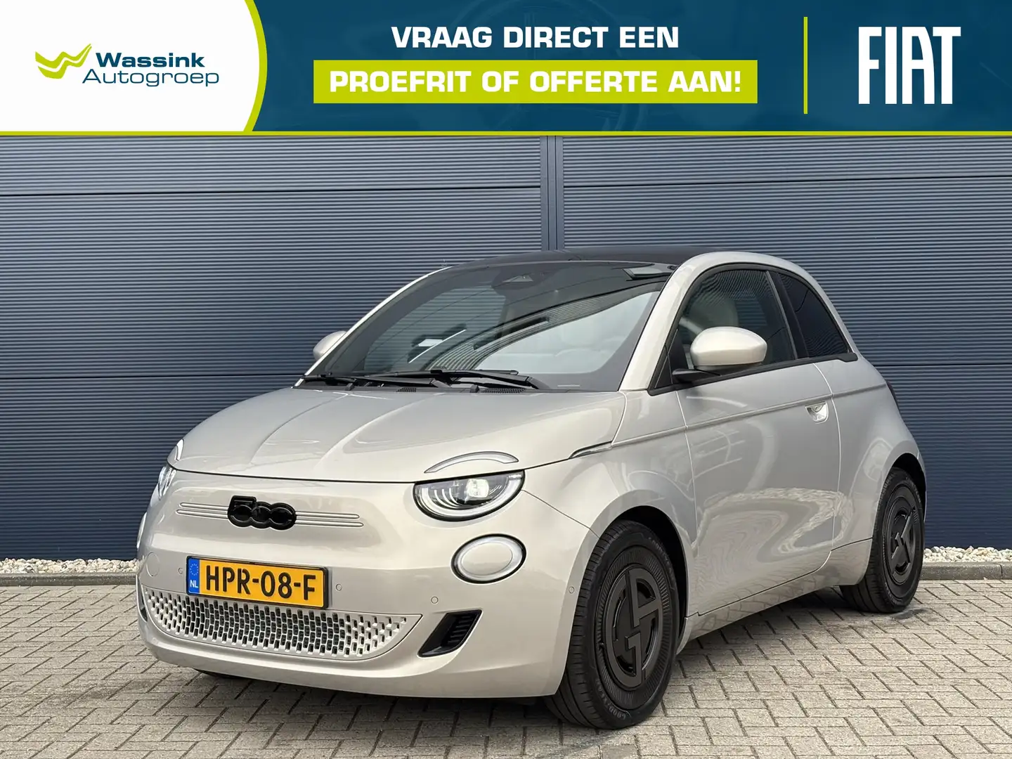 Fiat 500 42kWh 118pk Aut Georgio Armani Edition | Navigatie Bruin - 1
