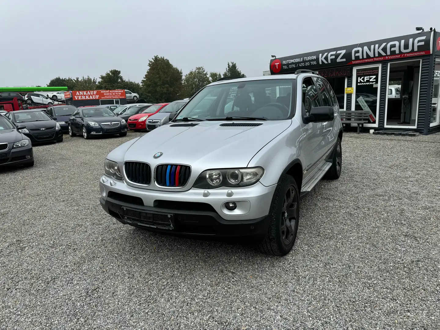 BMW X5 3.0d Navi!!Sitzheizung!MemorysitzPanoramadach!AHK! Szary - 1