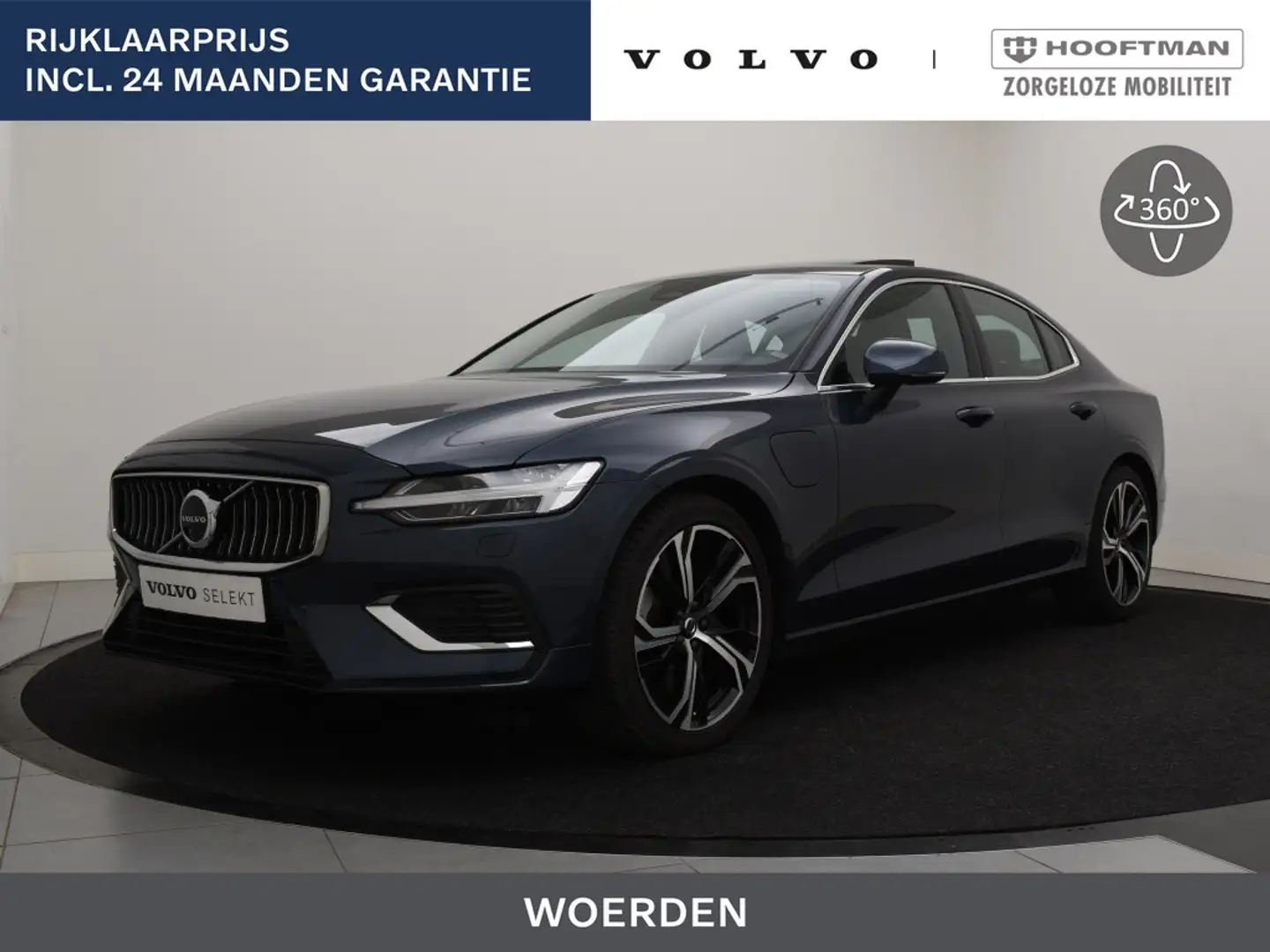 Volvo S60 T6 PLUG-IN HYBRID LONG RANGE ULTIMATE BRIGHT TREKH Bleu - 1