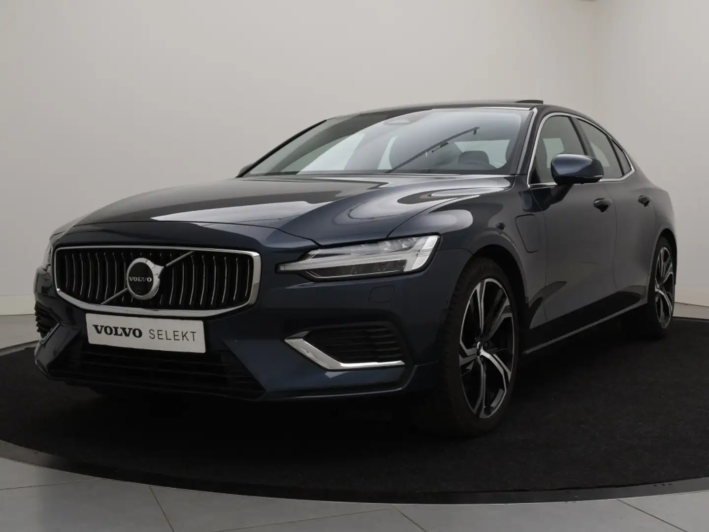 Volvo S60 T6 PLUG-IN HYBRID LONG RANGE ULTIMATE BRIGHT TREKH Bleu - 2