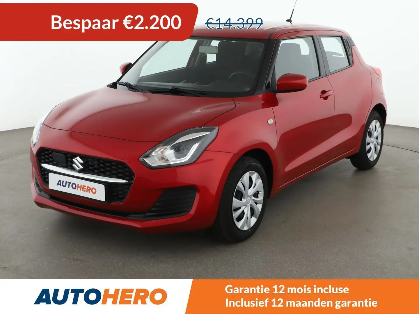 Suzuki Swift 1.2 DualJet Mild-Hybrid Club Rouge - 1