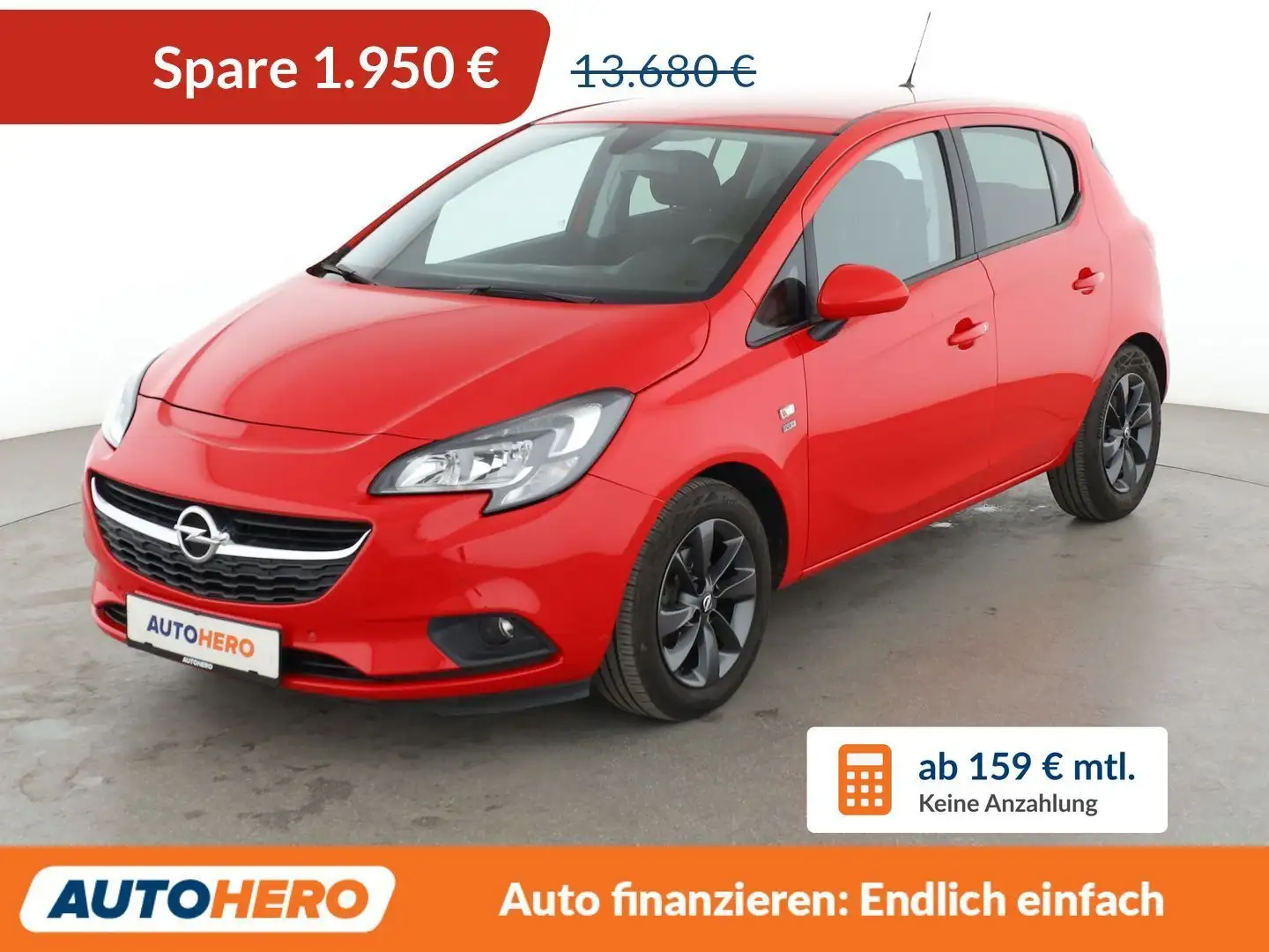 Opel Corsa 1.4 120 Jahre Aut.*TEMPO*CAM*PDC*SHZ*LIM* Rot - 1