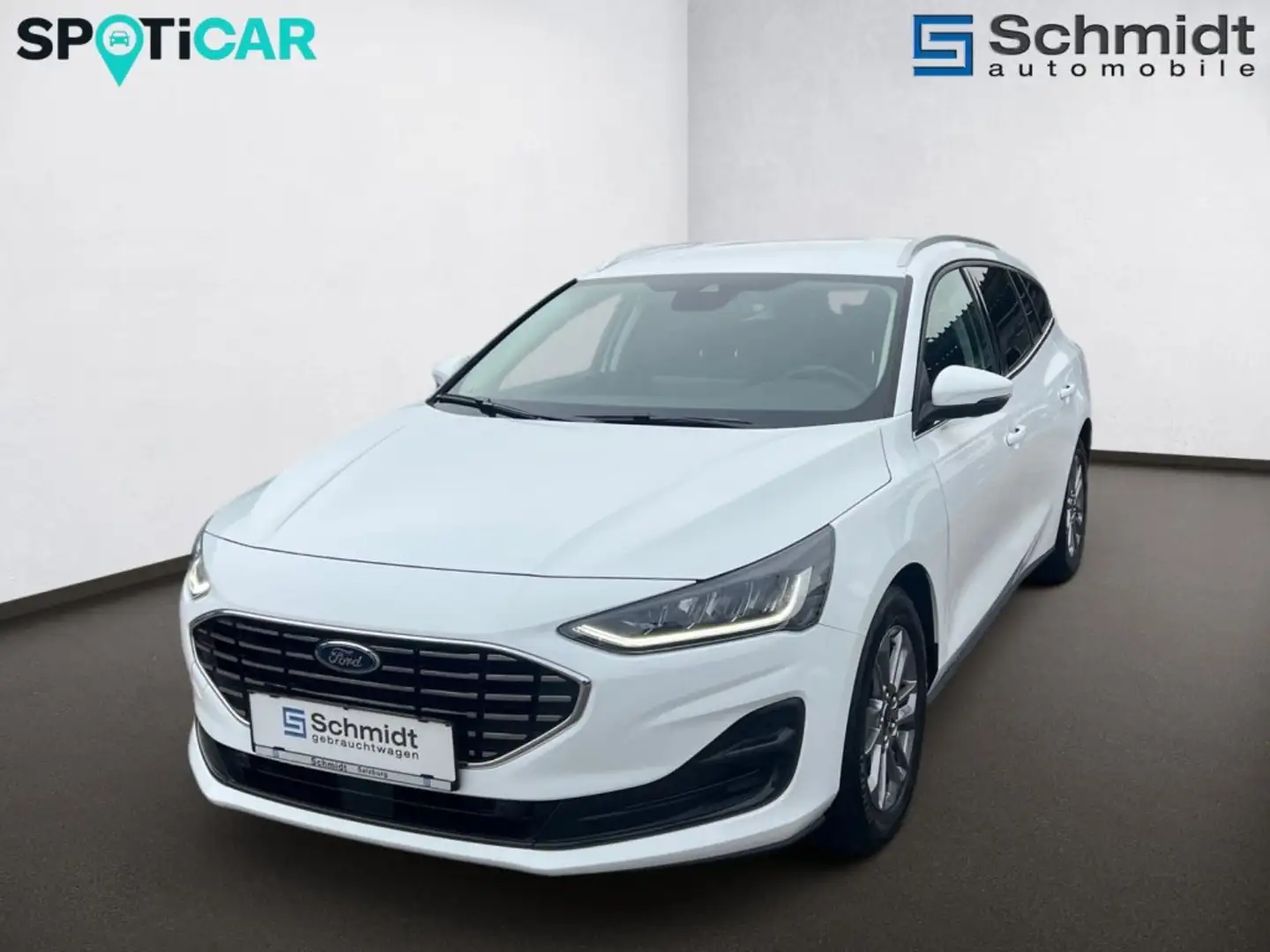 Ford Focus Turnier 1,0 EcoBoost Hybrid Titanium Edition Weiß - 1