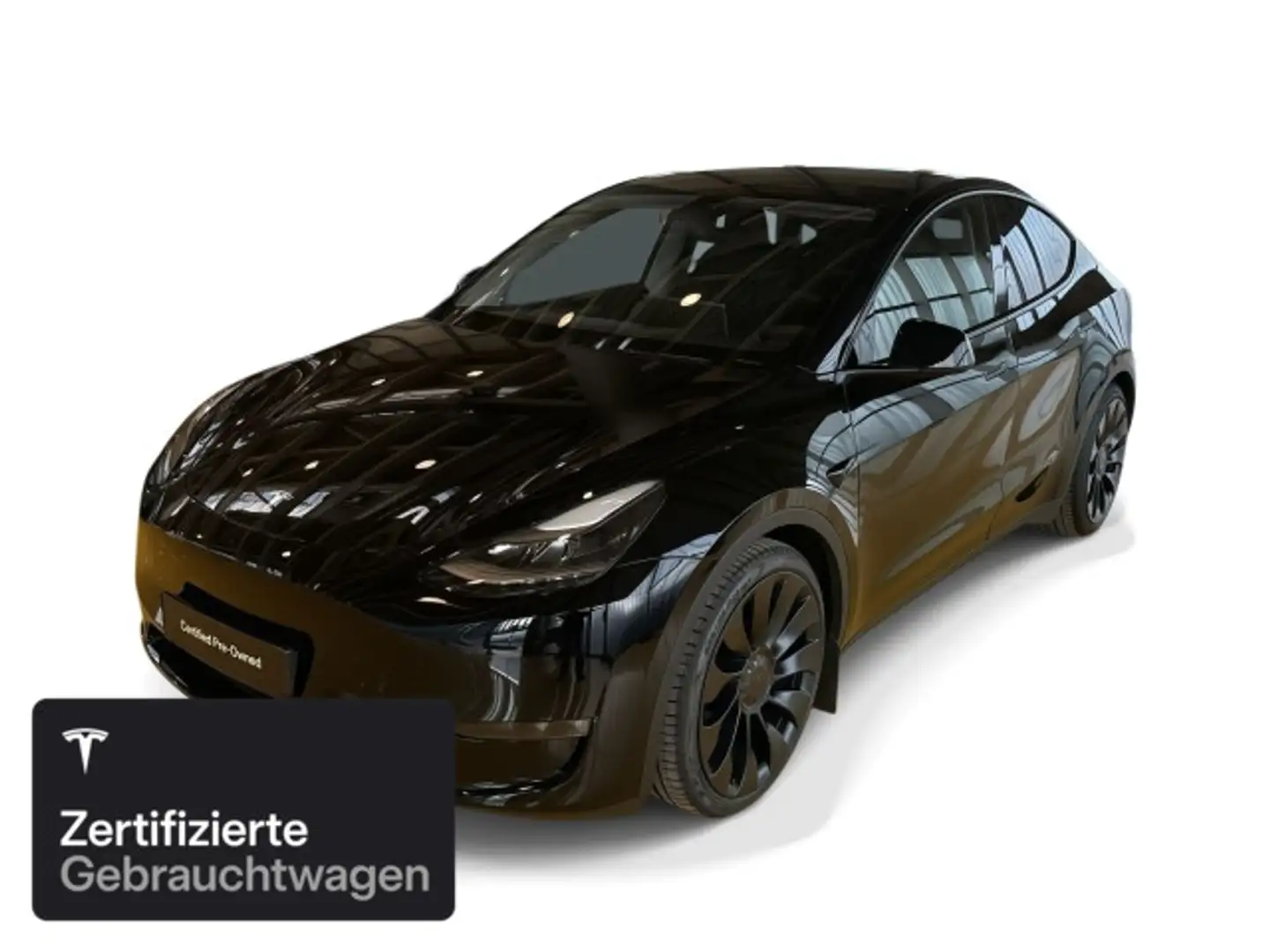 Tesla Model Y Performance Schwarz - 1