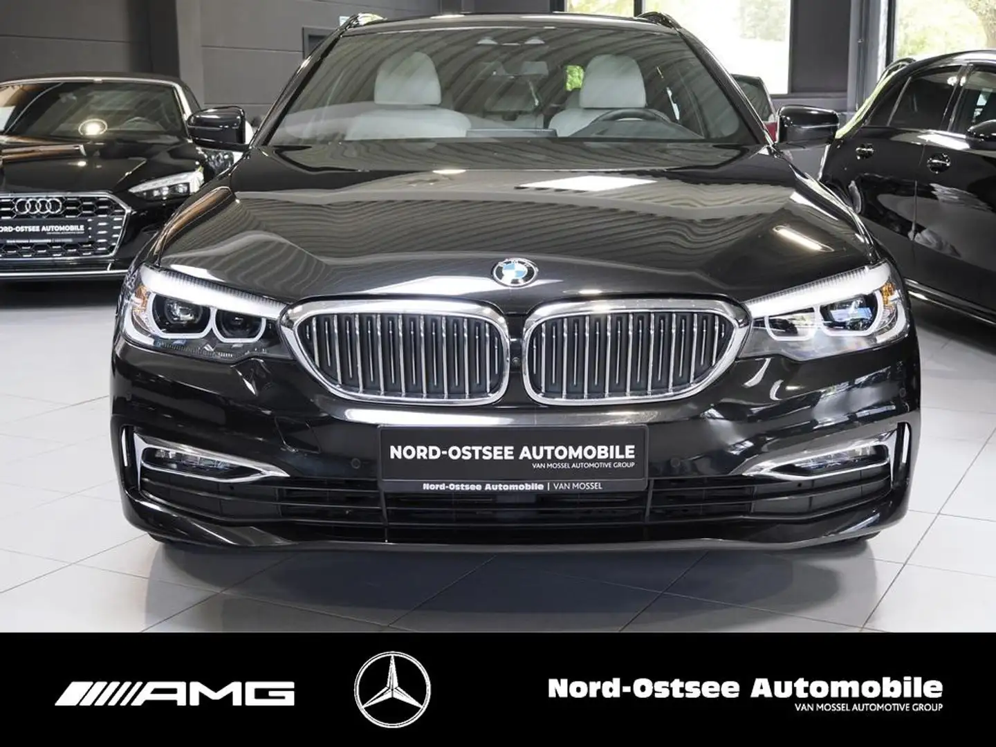 BMW 520 i LUXURY LINE 360° PANO LED HUD NEBEL KLIMA Noir - 2