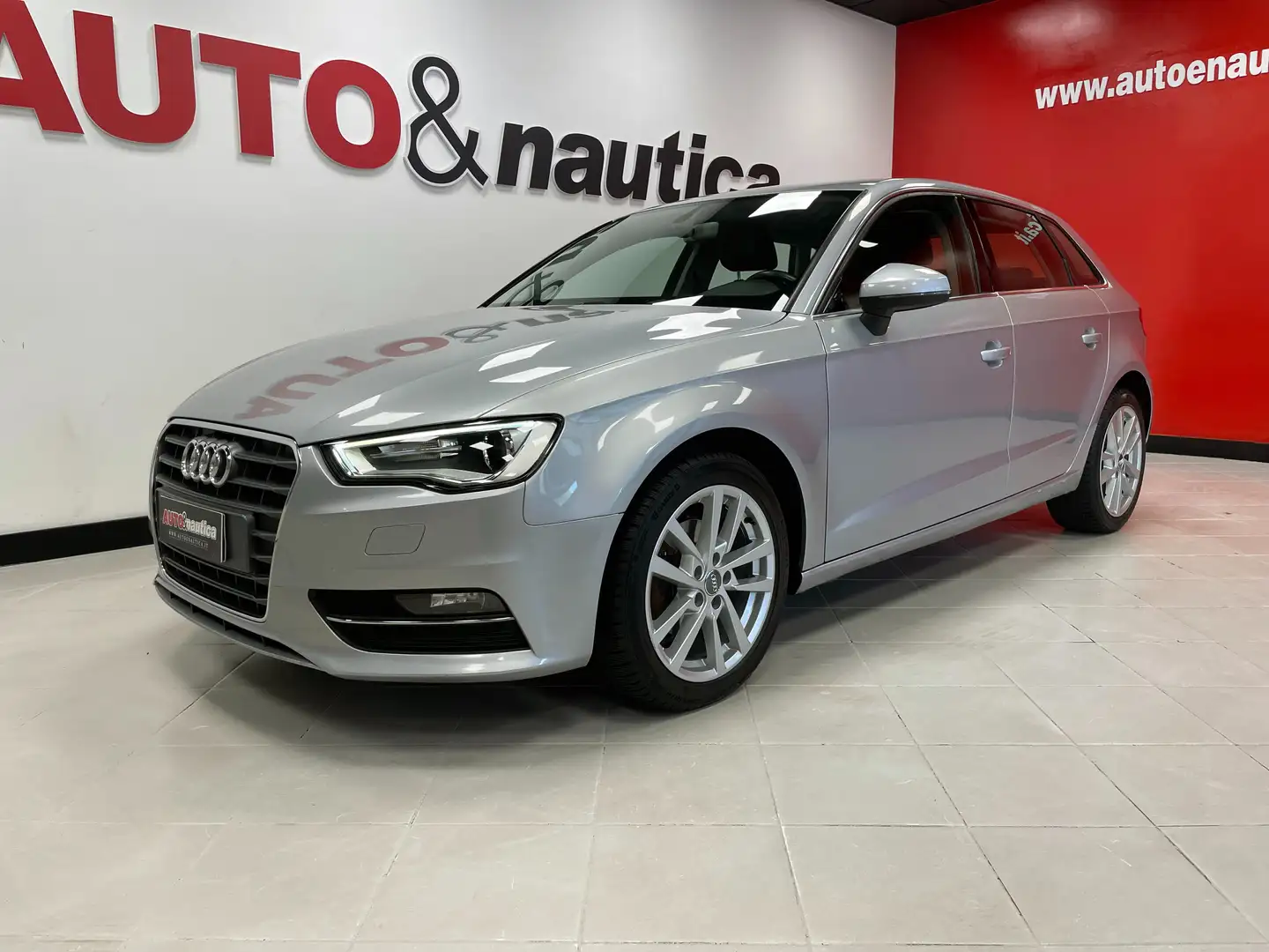 Audi A3 SPORTBACK 1.6 TDI AMBITION 110CV E6 Argento - 1
