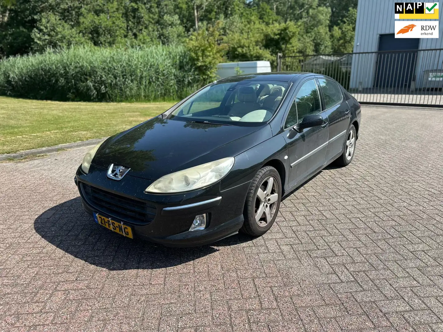 Peugeot 407 2.0-16V XT Pack Zwart - 1