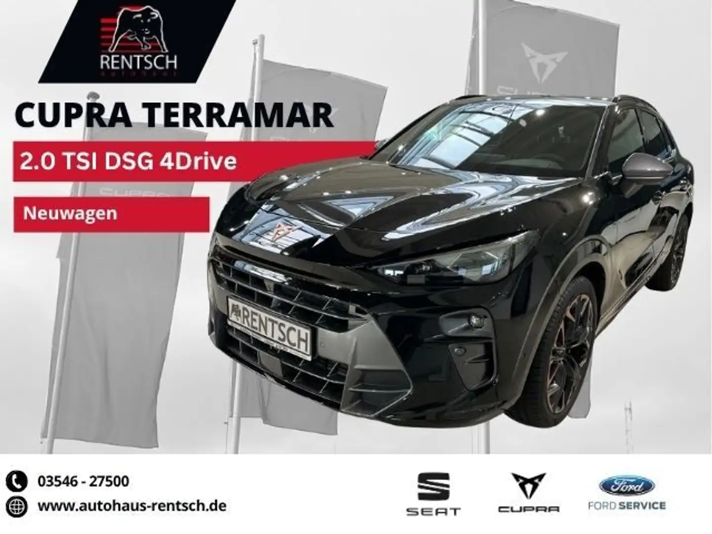 CUPRA Terramar 2.0 TSI DSG 4Drive *AHK*LED*SHZ* Schwarz - 1