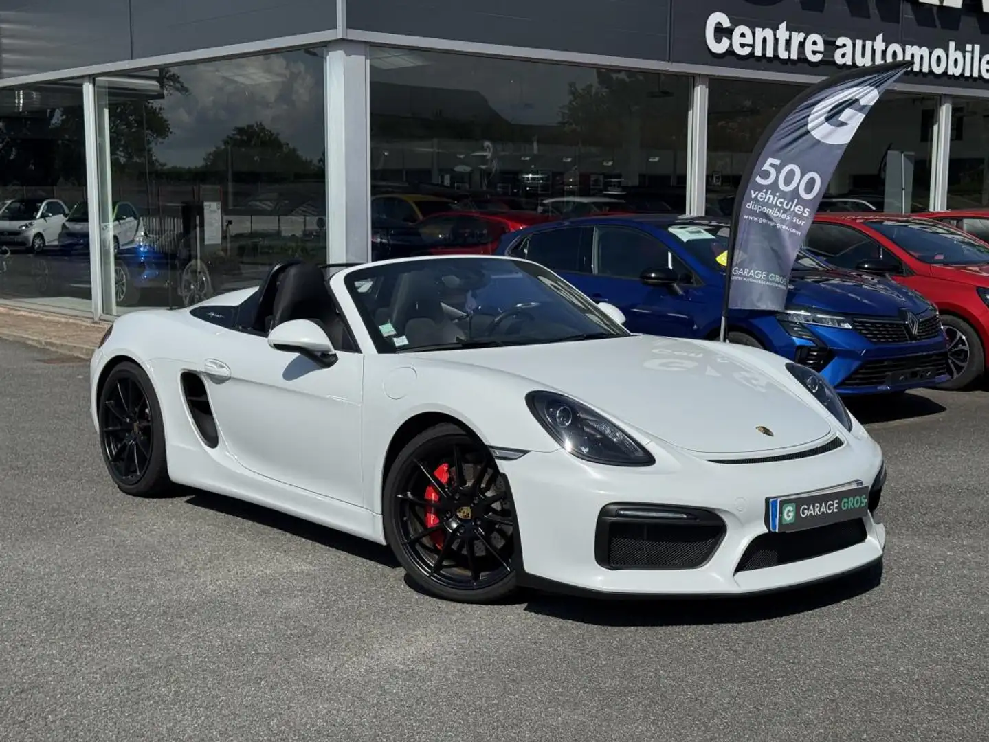 Porsche Boxster SPYDER 3.8i 375 ch Blanc - 1