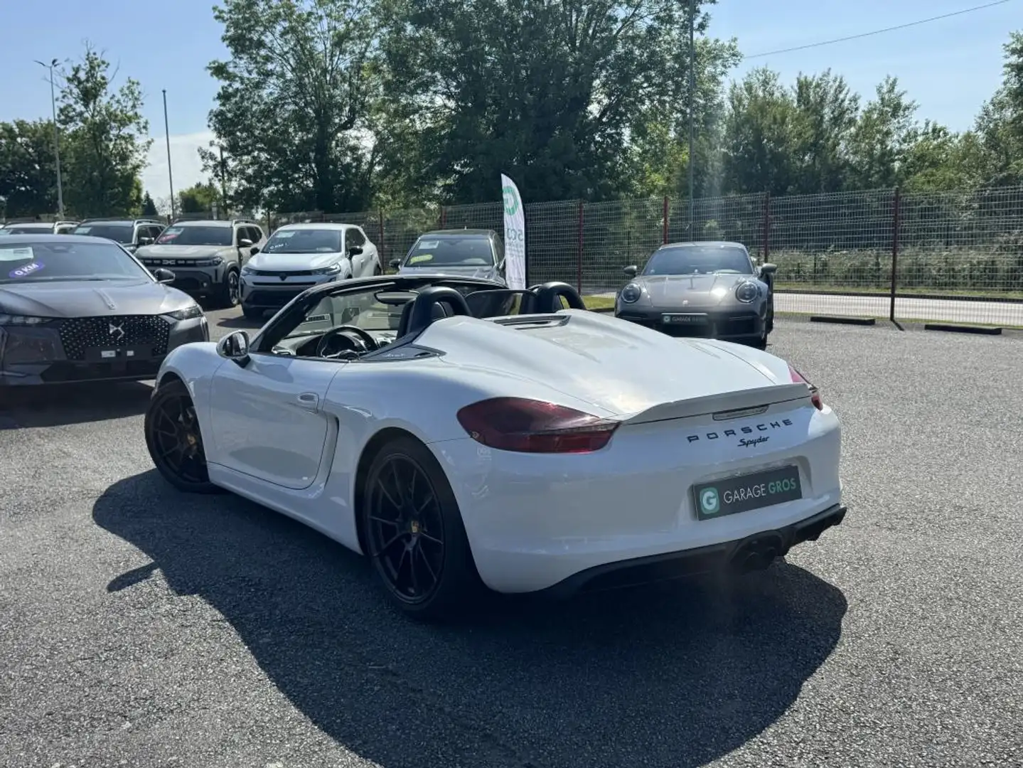 Porsche Boxster SPYDER 3.8i 375 ch Blanc - 2