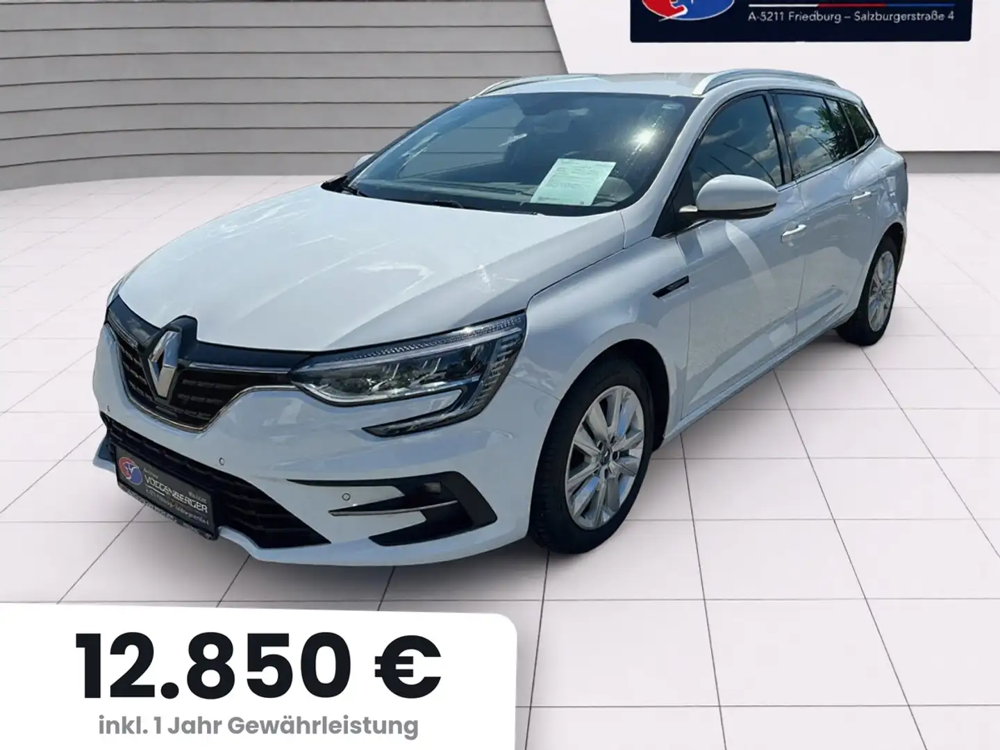 Renault Megane Mégane Grandtour Business E-TECH Plug-In PHEV 160 Weiß - 1