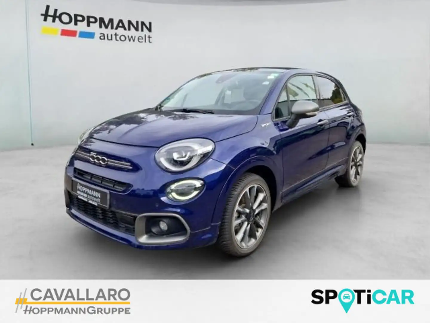 Fiat 500X Dolcevita Sport 1.5 Gse*FALTSCHIEBEDACH*NAV Bleu - 1