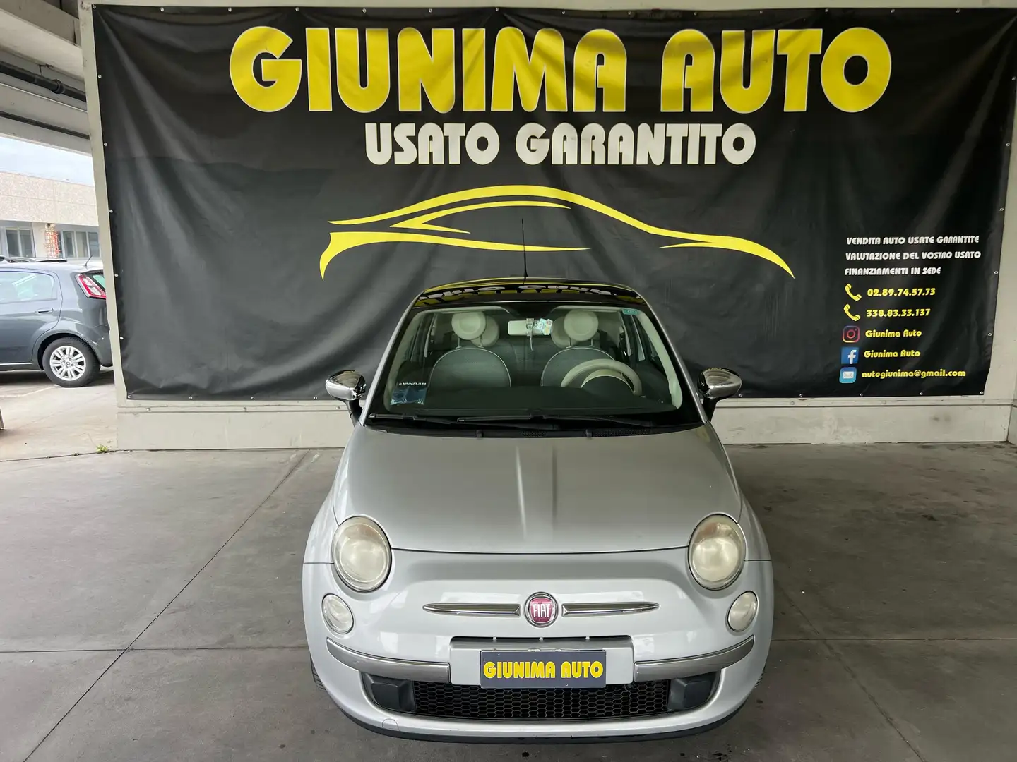 Fiat 500 500 1.2 frizione nuova carrozzeria da rivedere Grigio - 2