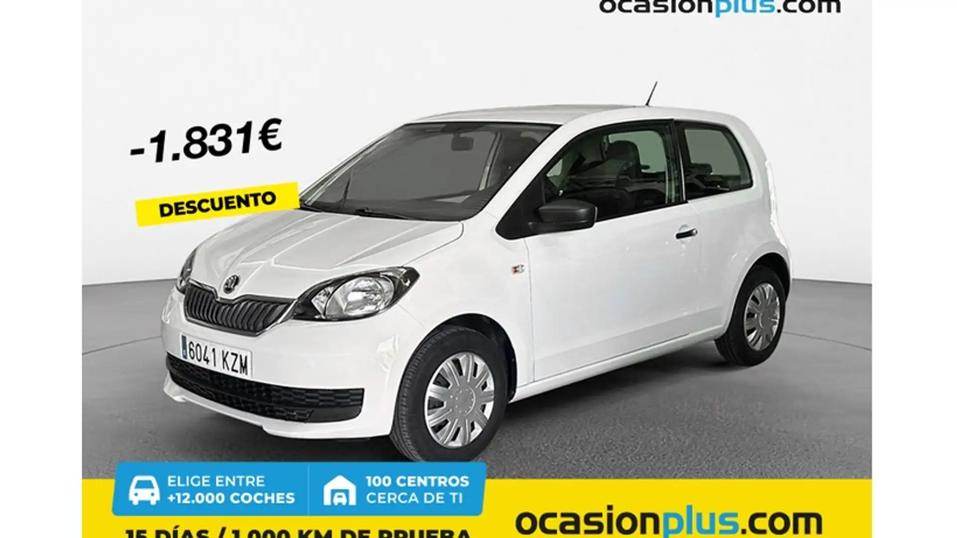 Skoda Citigo 1.0 MPI Active 44kW Blanco - 1
