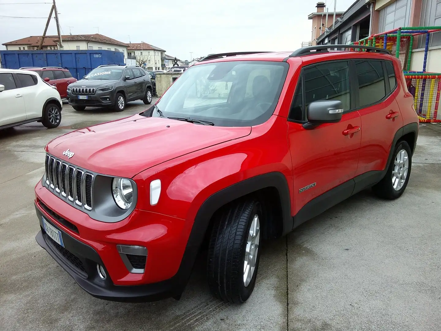 Jeep Renegade Renegade 1.6 mjt Limited 2wd 120cv ddct Rojo - 1