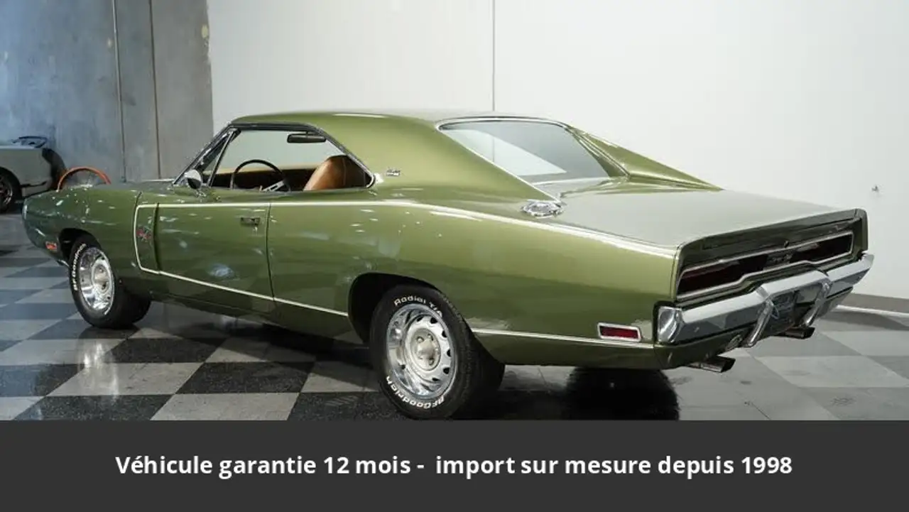 Dodge Charger 1970 Coupe 318 CI V8 230 HP Code F 3 vitesses Tous compris, foto 7