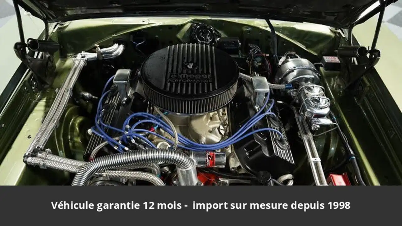 Dodge Charger 1970 Coupe 318 CI V8 230 HP Code F 3 vitesses Tous compris, foto 4