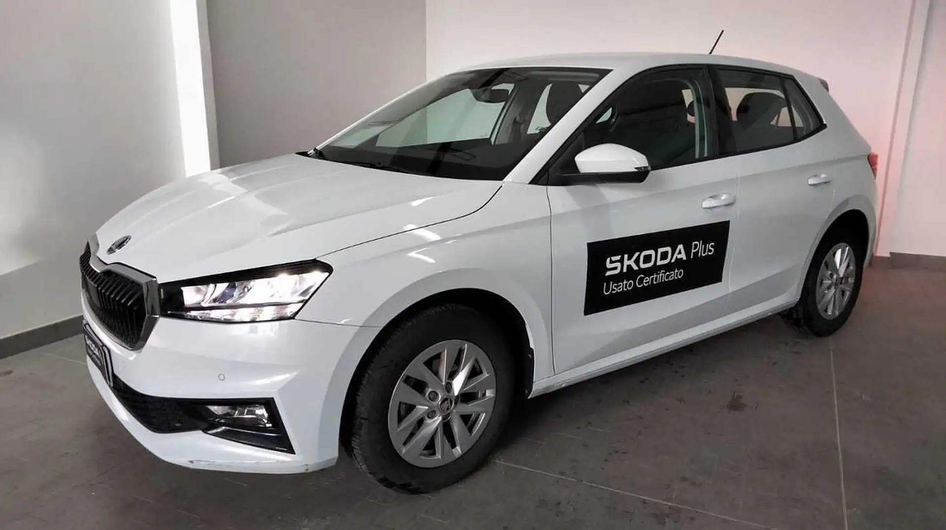 Skoda Fabia 4ª serie 1.0 MPI EVO 80 CV Selection Bianco - 2