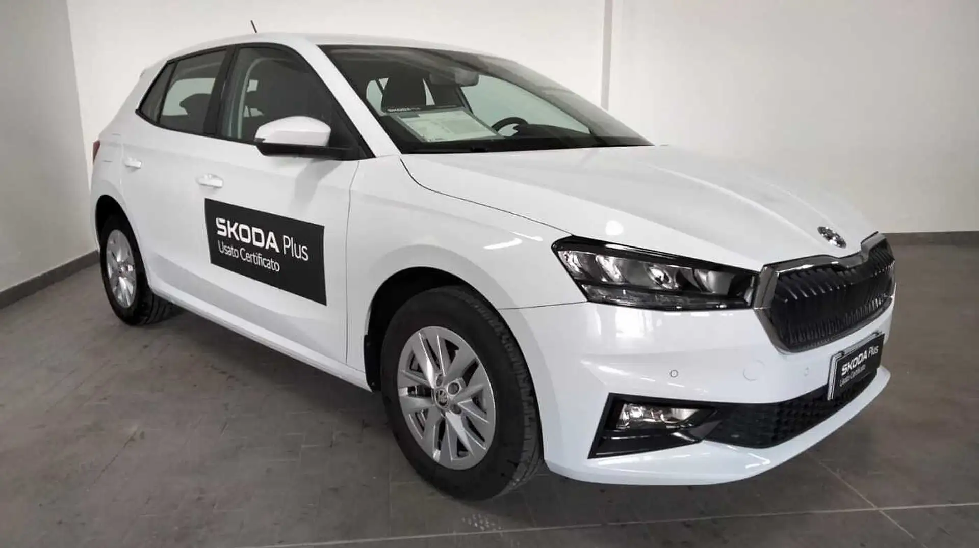Skoda Fabia 4ª serie 1.0 MPI EVO 80 CV Selection Bianco - 1