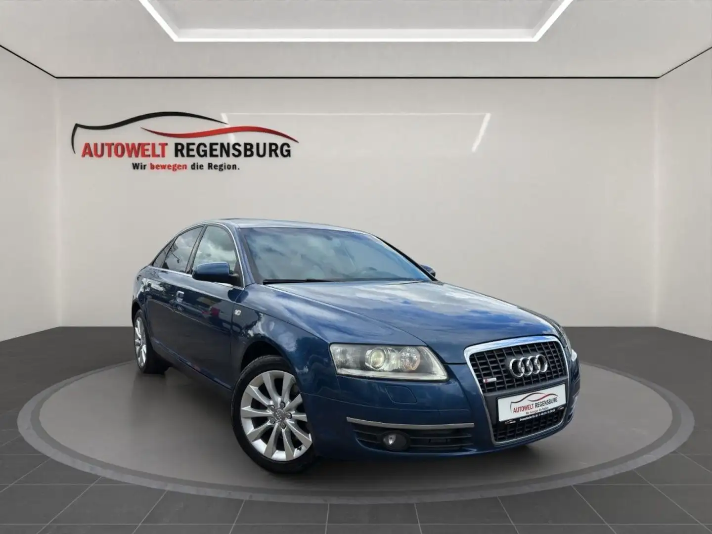 Audi A6 Lim*3.0 TDI*QUATTRO*SHZ*TMP*NAV*AUTO*LDS* Blau - 1