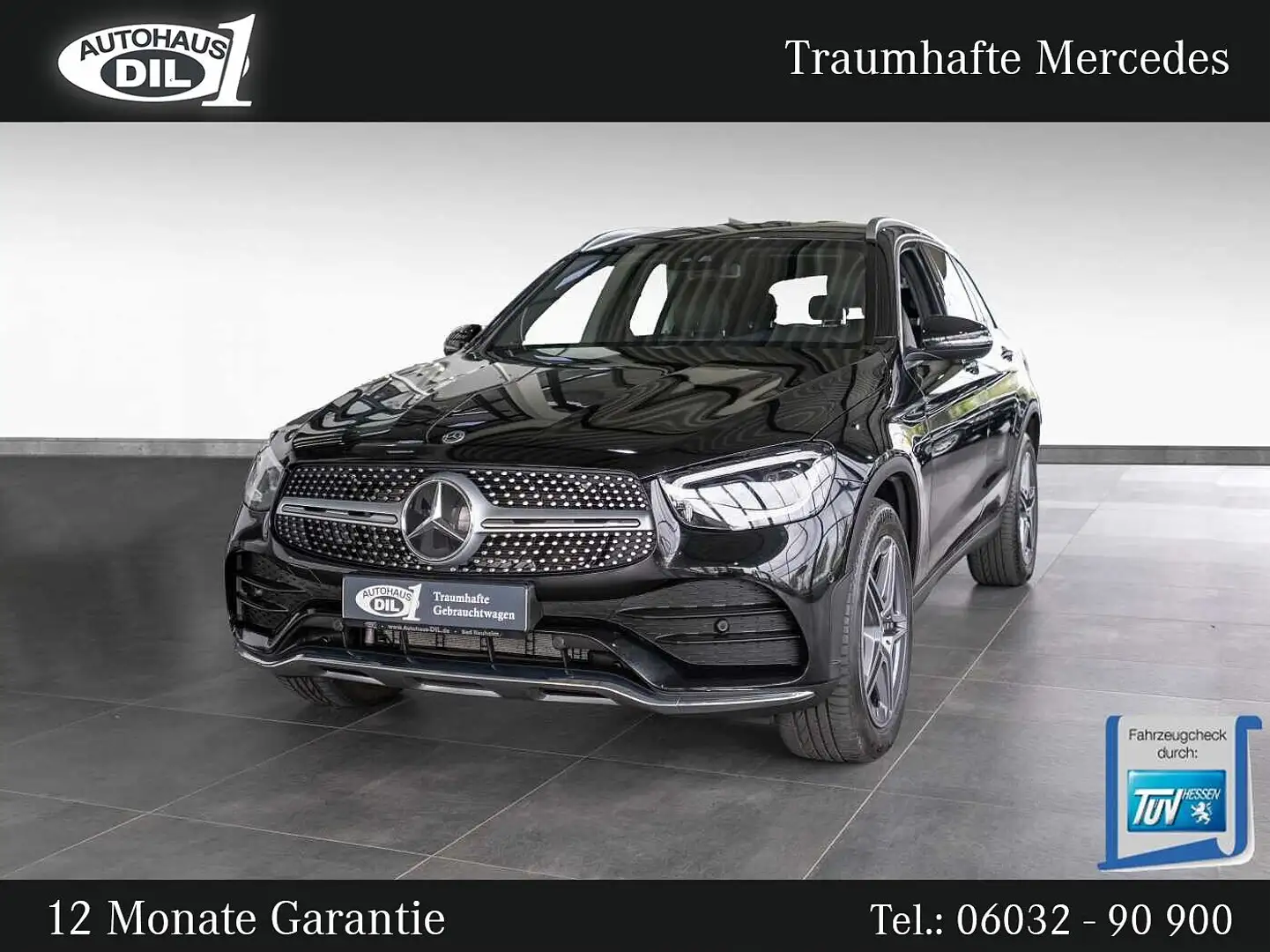 Mercedes-Benz GLC 200 9G-Tronic 4 Matic *AMG-LINE*R-KAMERA* Schwarz - 1