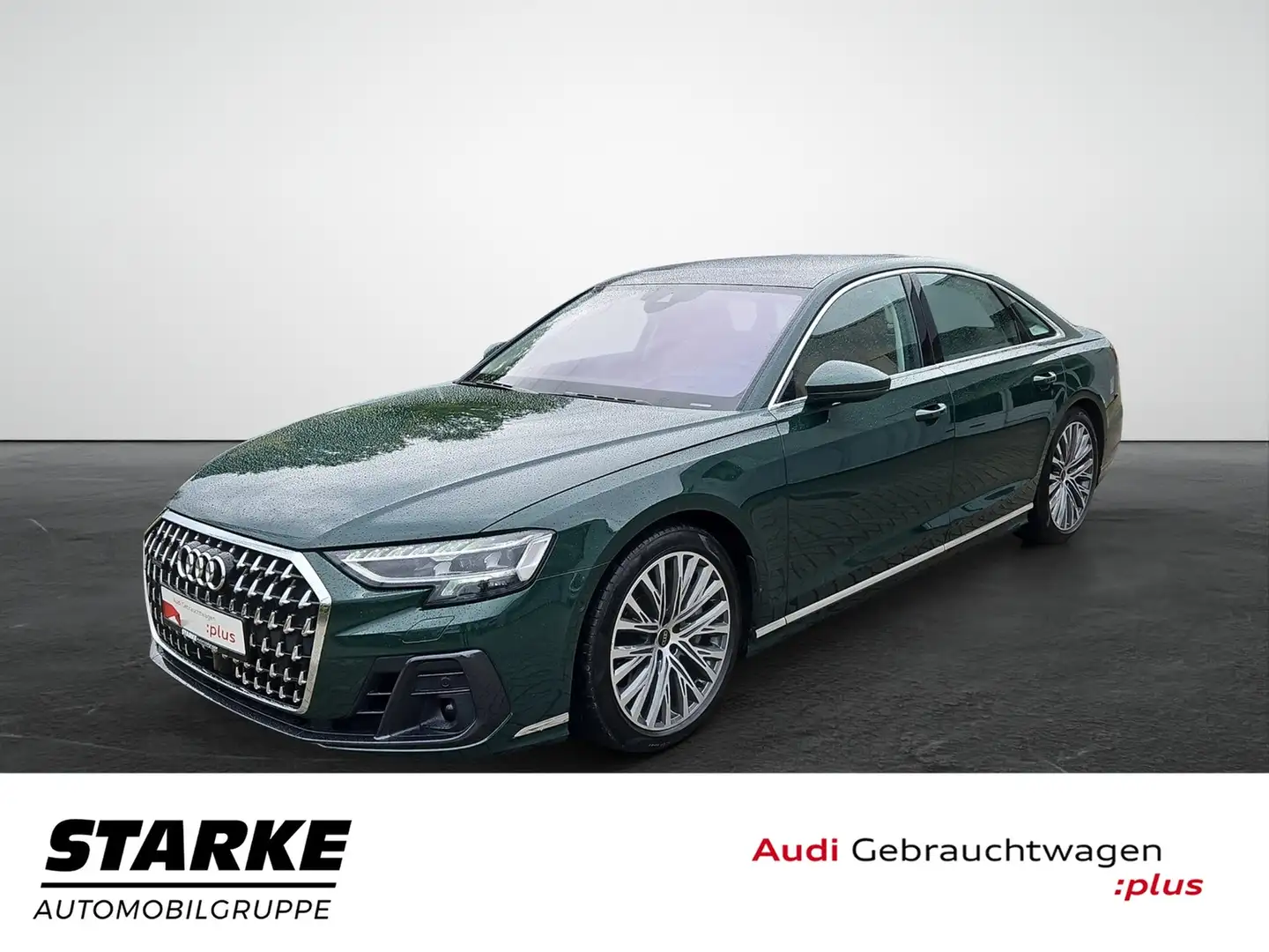 Audi A8 60 TFSI tiptronic quattro NaviPlus Matrix Leder... Groen - 2