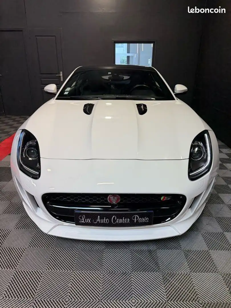 Jaguar F-Type F Type S V6 Blanc - 2