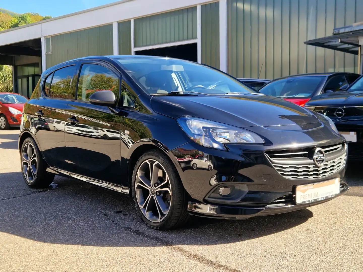 Opel Corsa E 1.4 TURBO S,INTELLI,NAVI,DAB,ALU,KLIMA Schwarz - 2