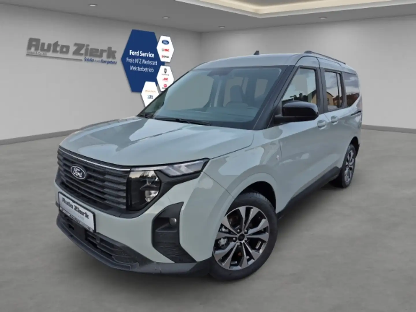 Ford Tourneo Courier Titanium*WinterP*5JahreFGS100.000km* Grau - 1