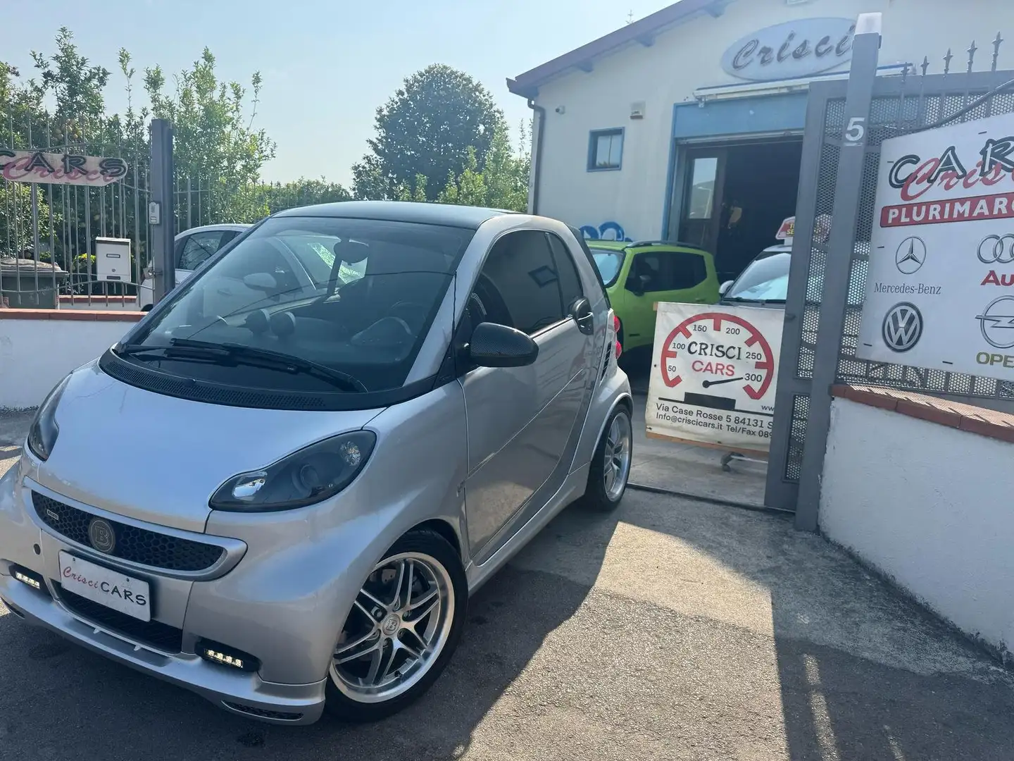 smart forTwo 1.0 Brabus Xclusive 102cv Argento - 1