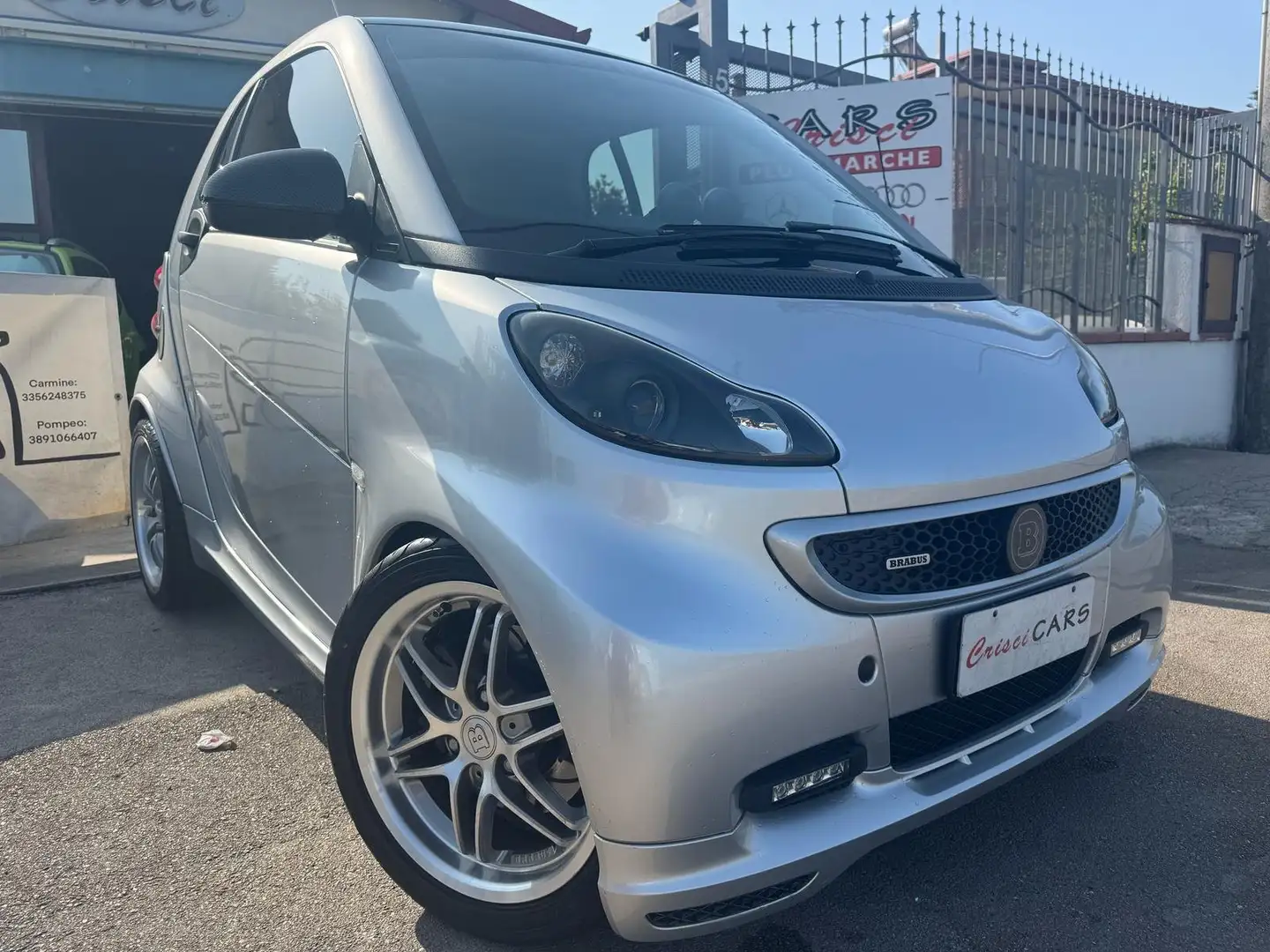 smart forTwo 1.0 Brabus Xclusive 102cv Argento - 2