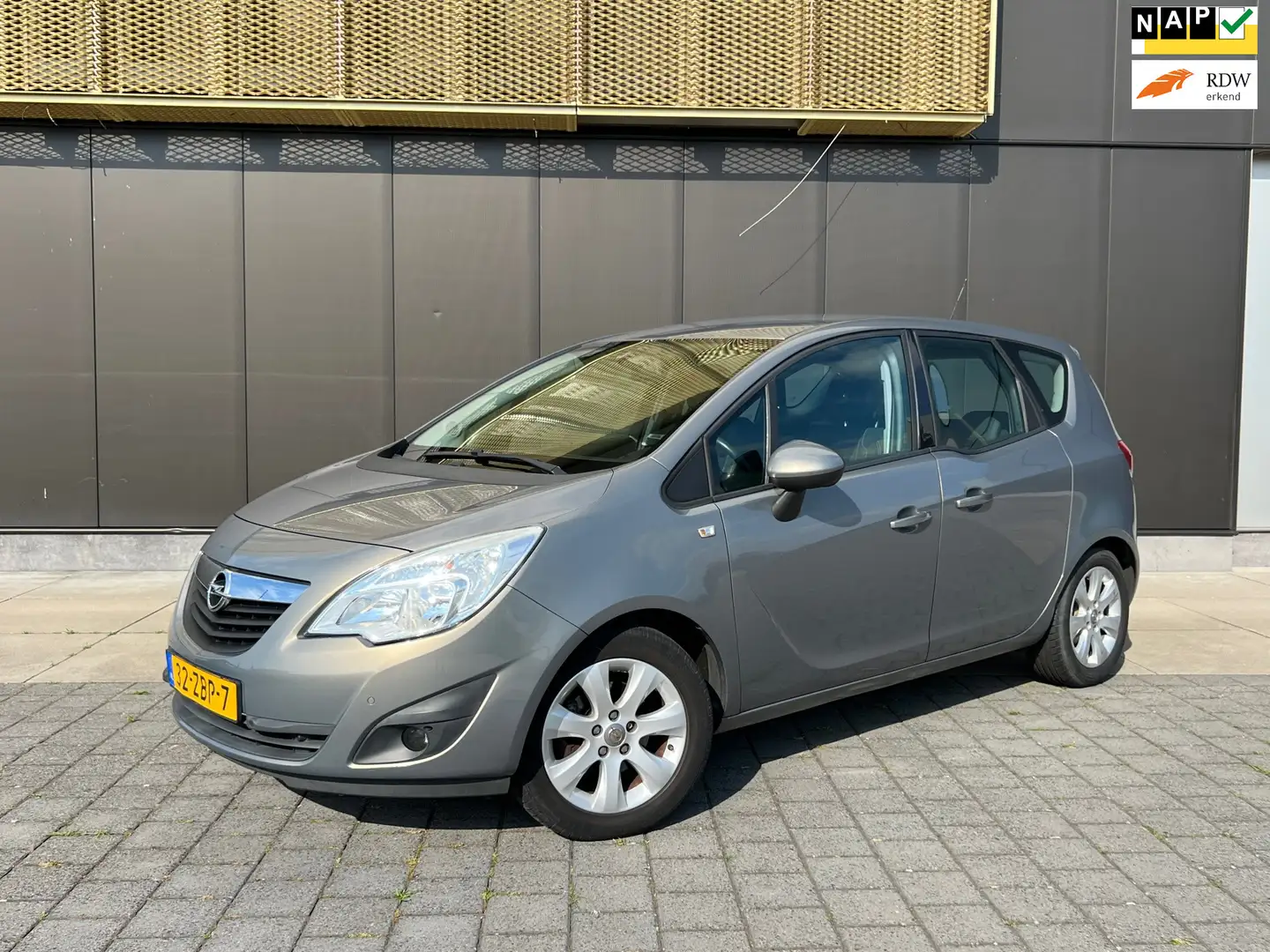 Opel Meriva 1.4 Turbo Cosmo|Cruise|PDC|Start-Stop|Half-Leder Bruin - 1