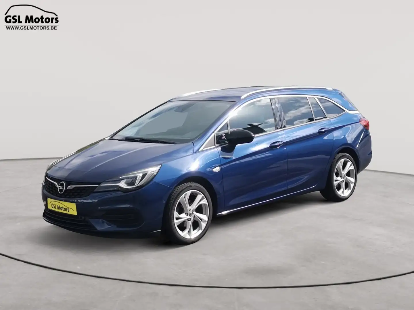 Opel Astra 1.5Turbo D 105cv Bleu Break 06/21 79.700km!! Airco Bleu - 1