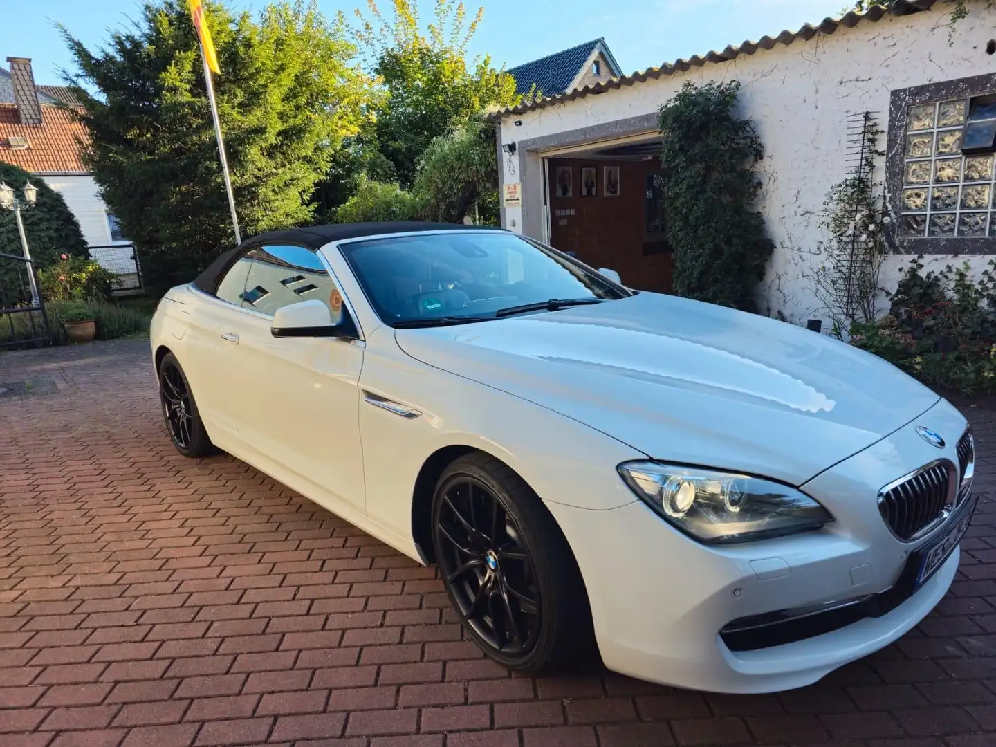 BMW 650 Baureihe 6 Cabrio 650 i Weiß - 2