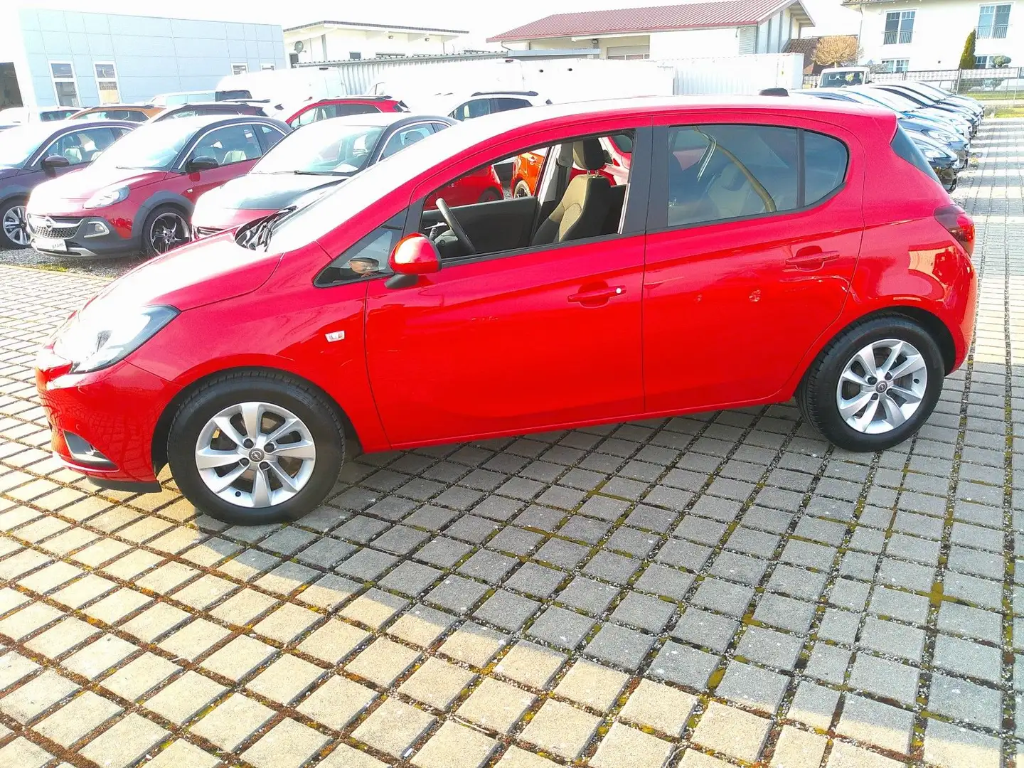 Opel Corsa E ON mir Rückfahrkamera Rood - 2