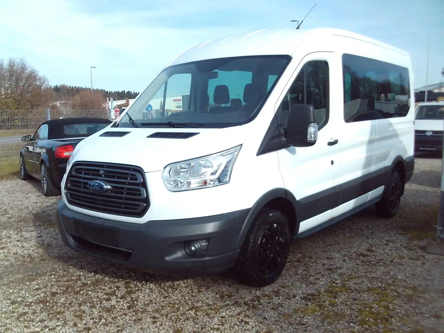 Ford Transit Kombi 310 L2 Trend 1.Hand Klima 8.Sitzer Blanc - 1